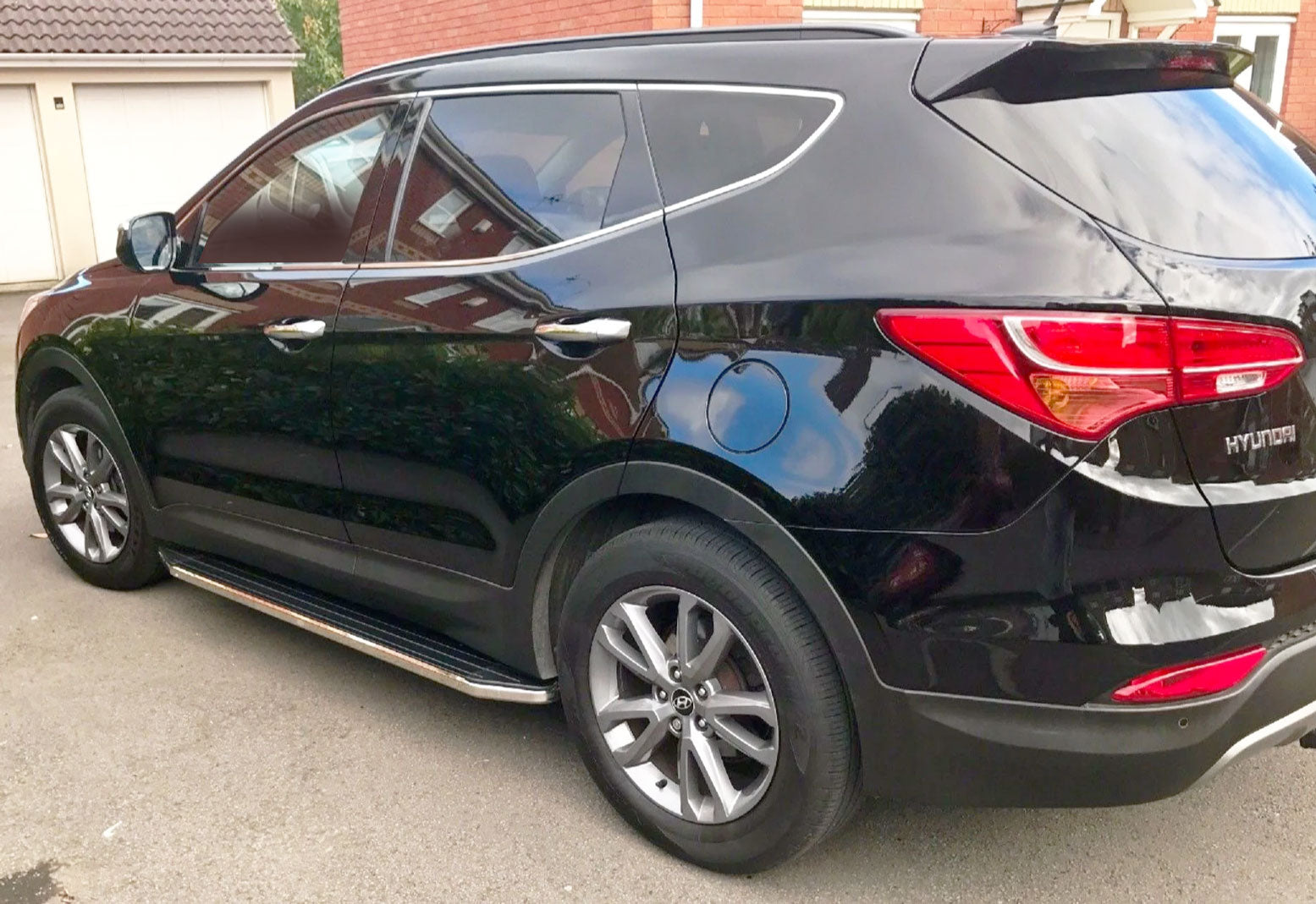 Hyundai Santa Fe ab Bj. 13-18 Trittbretter "Raptor" - Direct 4x4 Autozubehör