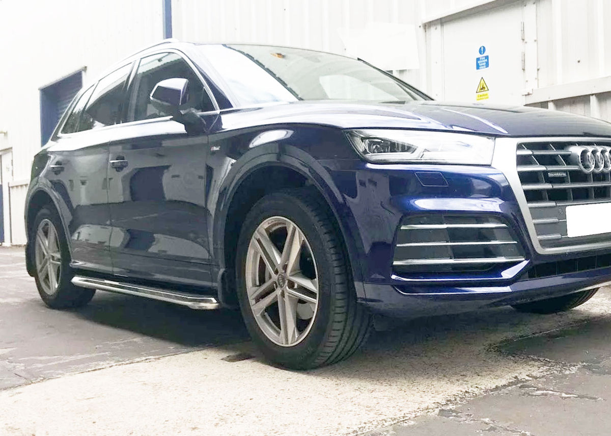 Audi Q5 ab Bj. 17 Trittbretter "High Flyer" - Direct 4x4 Autozubehör