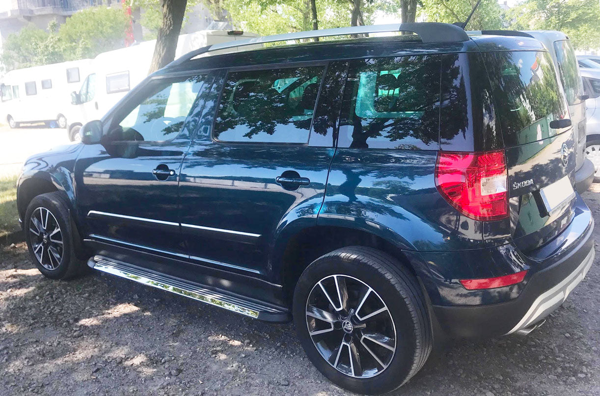 Skoda Yeti Bj. 09-18 Trittbretter "Stingray" - Direct 4x4 Autozubehör
