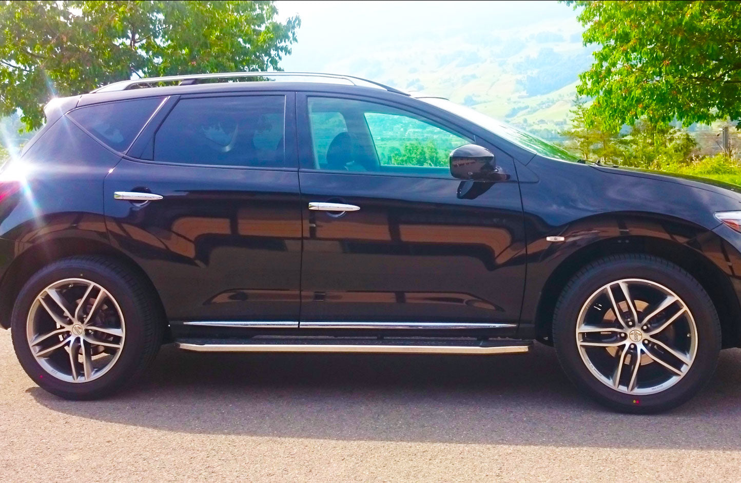 Nissan Murano ab Bj. 09 Trittbretter "Raptor" - Direct 4x4 Autozubehör