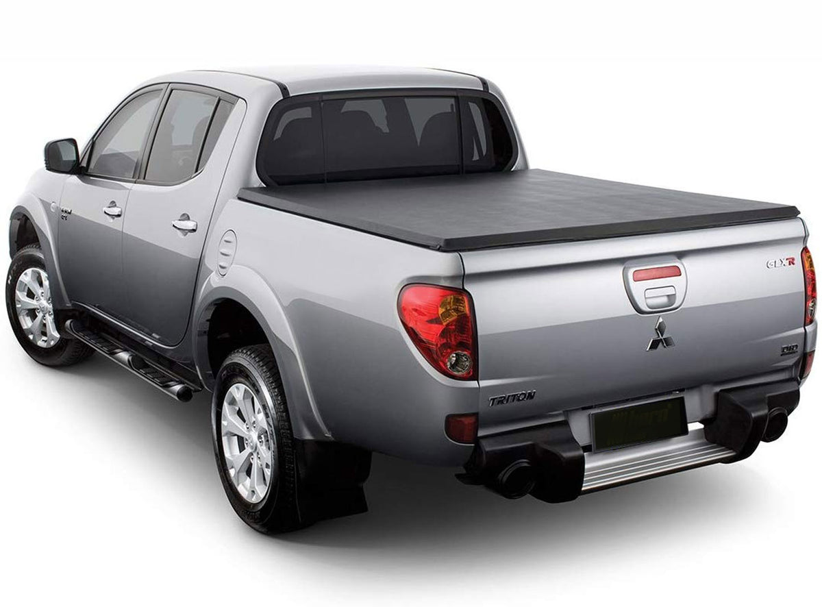 Mitsubishi L200 Double Cab Bj. 05-10 Pick-Up Ladeflächenabdeckung Softtop - Direct 4x4 Autozubehör