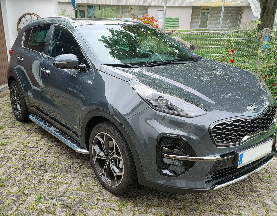KIA Sportage Bj. 16-18 Trittbretter "Monsoon" - Direct 4x4 Autozubehör