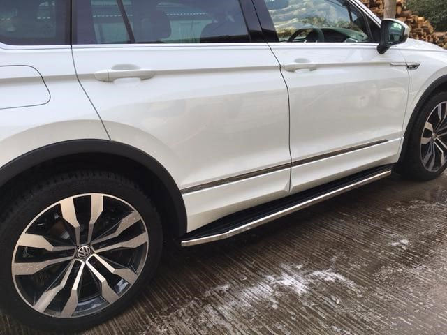 VW Tiguan ab Bj. 16 Trittbretter "Raptor" - Direct 4x4 Autozubehör