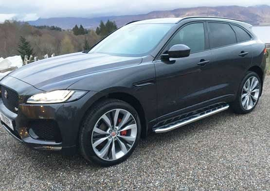 Jaguar F-Pace ab Bj. 16 Trittbretter "Monsoon" - Direct 4x4 Autozubehör