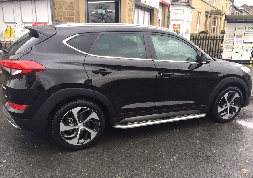 Hyundai Tucson Bj. 15-17 Trittbretter "Premier" - Direct 4x4 Autozubehör