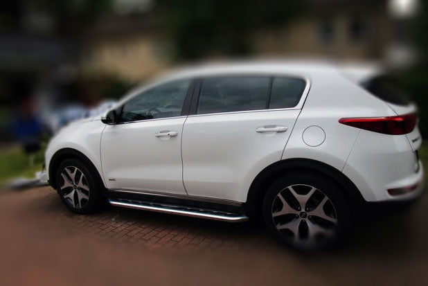 KIA Sportage Bj. 16-18 Trittbretter "Monsoon" - Direct 4x4 Autozubehör