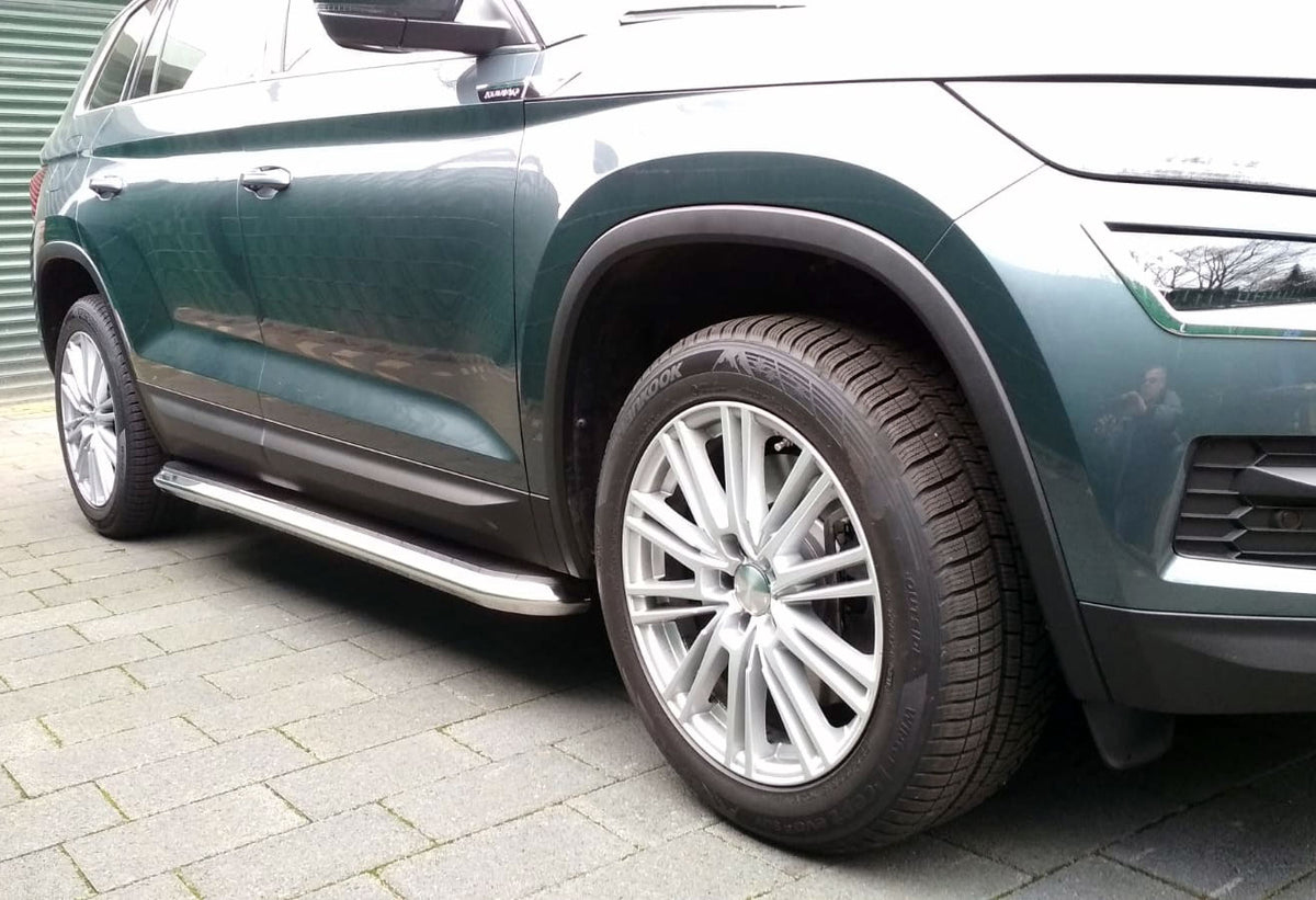 Skoda Kodiaq ab Bj. 17 Trittbretter "Premier" - Direct 4x4 Autozubehör
