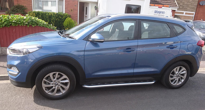 Hyundai Tucson Bj. 15-17 Trittbretter "Monsoon" - Direct 4x4 Autozubehör