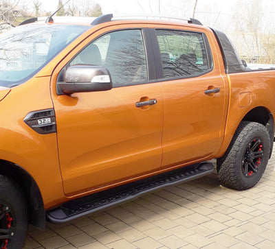 Ford Ranger Double Cab Bj. 12-15 Trittbretter "RockSlider" - Direct 4x4 Autozubehör