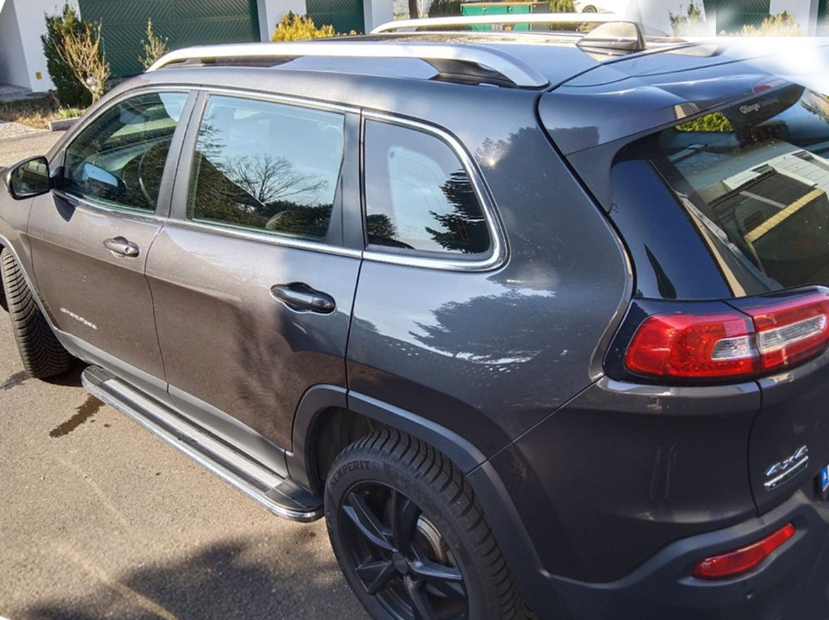 Jeep Cherokee Bj. 14-23 Trittbretter "Panther" - Direct 4x4 Autozubehör