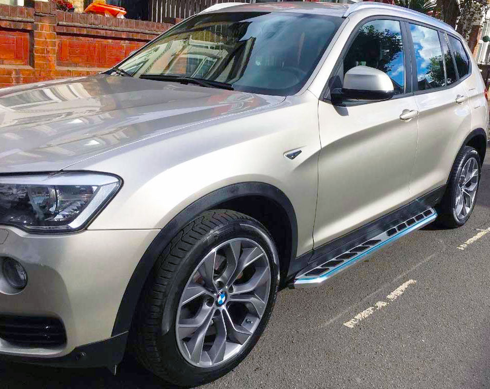 BMW X3 Bj. 10-17 (F25) Trittbretter "Monsoon" - Direct 4x4 Autozubehör