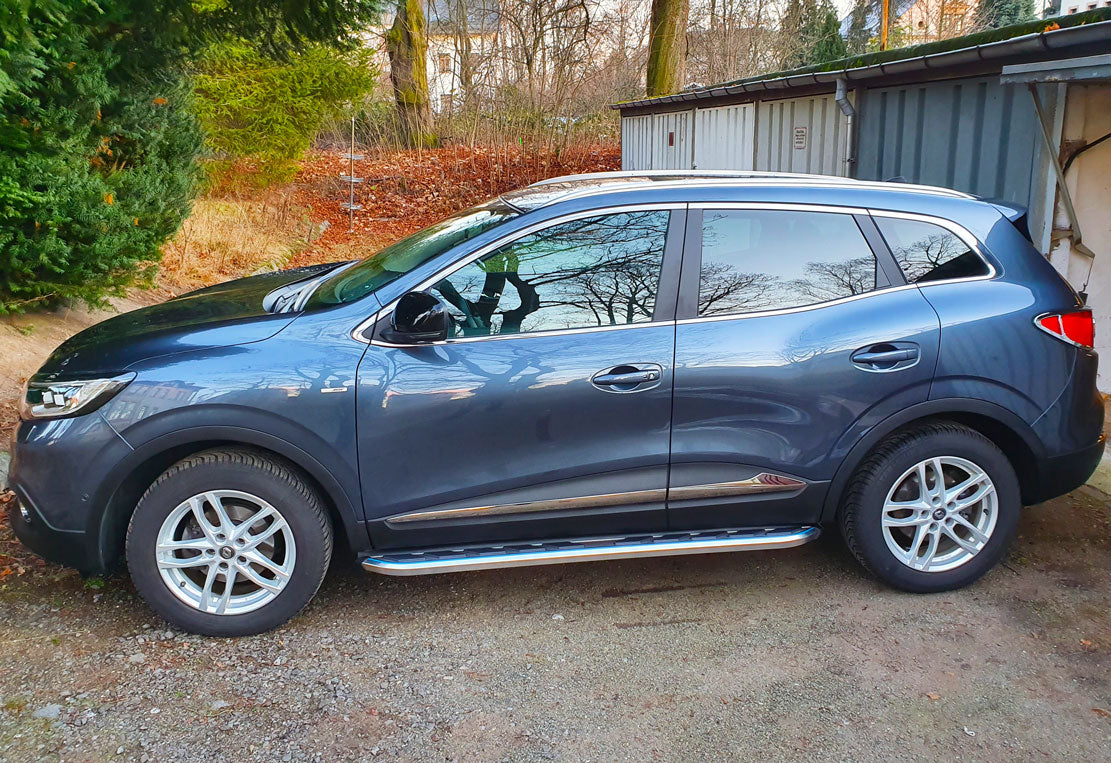 Renault Kadjar ab Bj. 15 Trittbretter "Monsoon" - Direct 4x4 Autozubehör