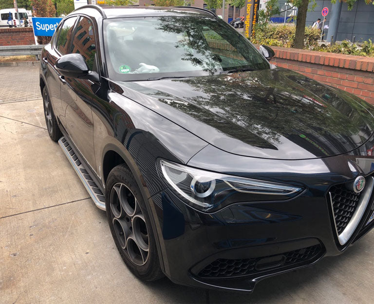 Alfa Romeo Stelvio ab Bj. 17 Trittbretter "Monsoon" - Direct 4x4 Autozubehör