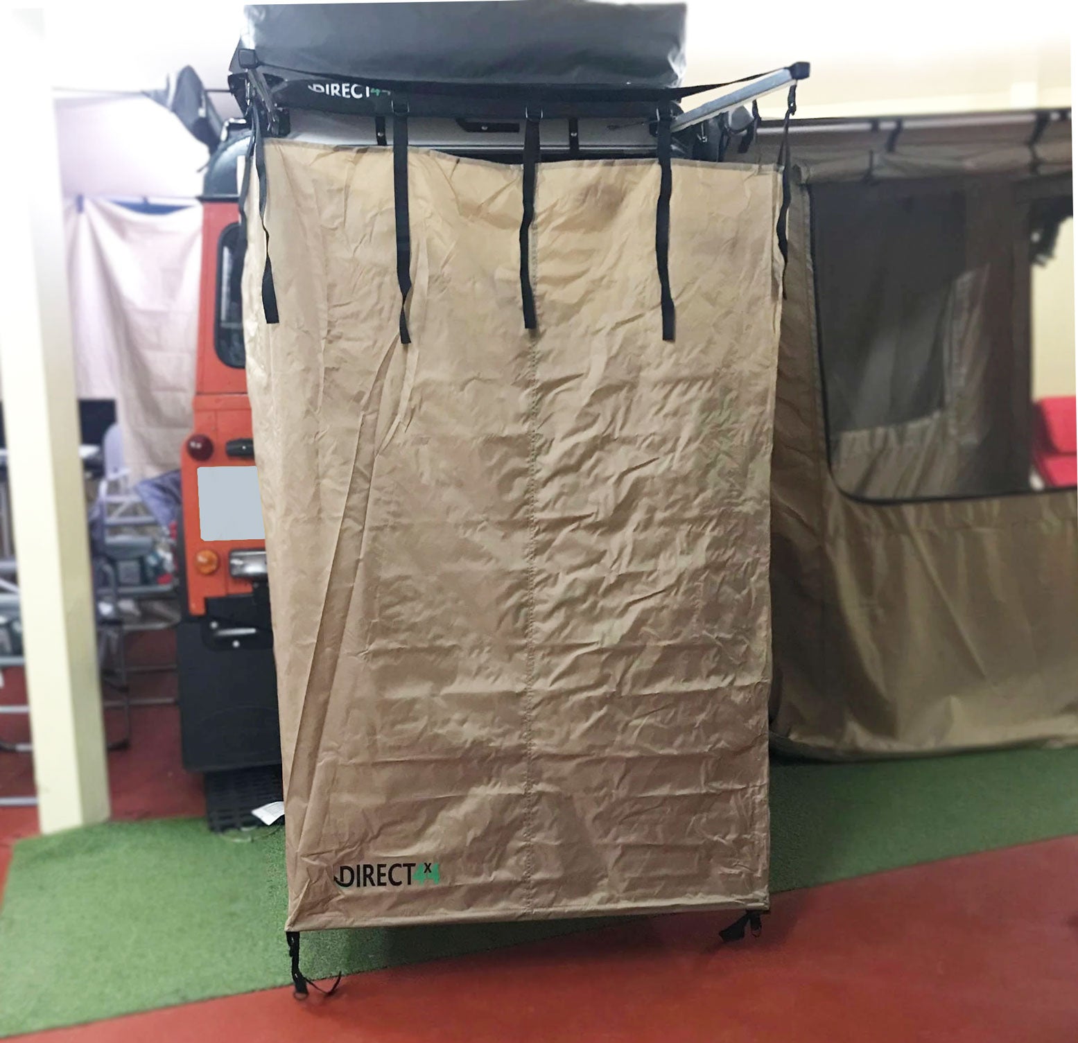 Duschzelt "Overland" ausklappbar 100cm x 100cm - Direct 4x4 Autozubehör