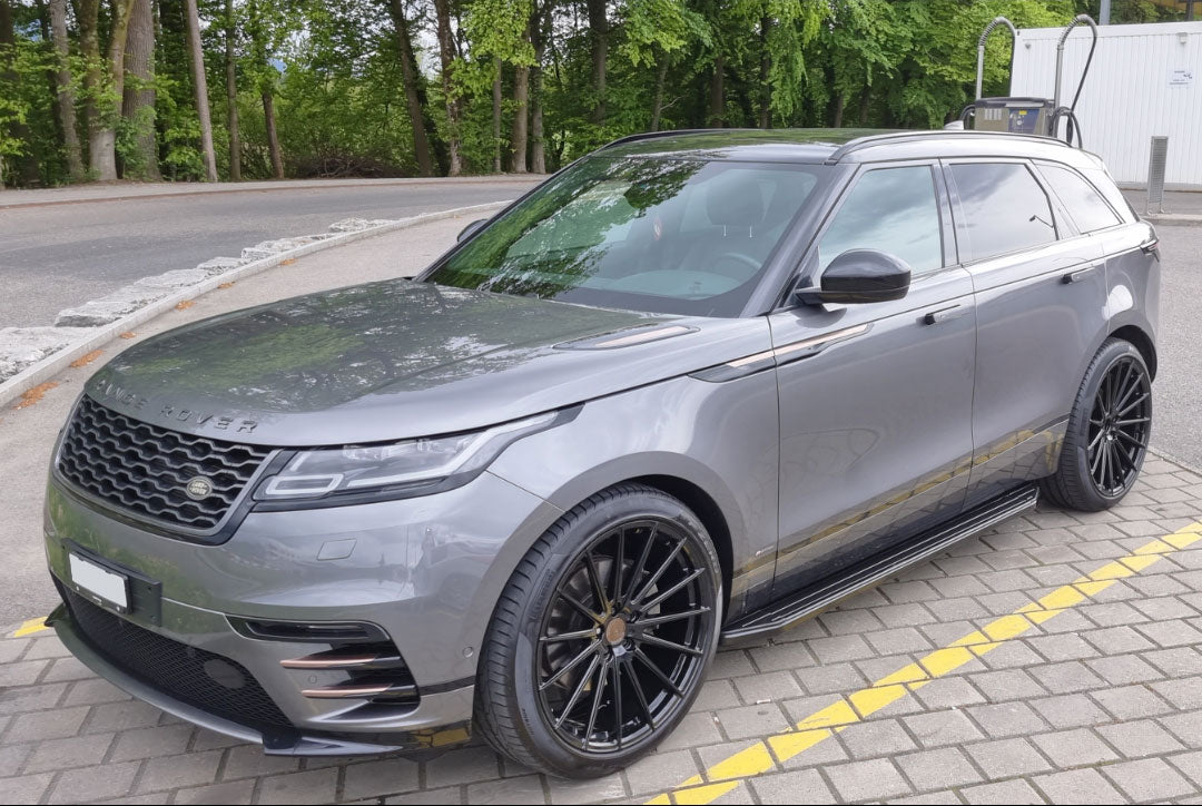 Range Rover Velar ab Bj. 17 Trittbretter "Raptor Schwarz" - Direct 4x4 Autozubehör