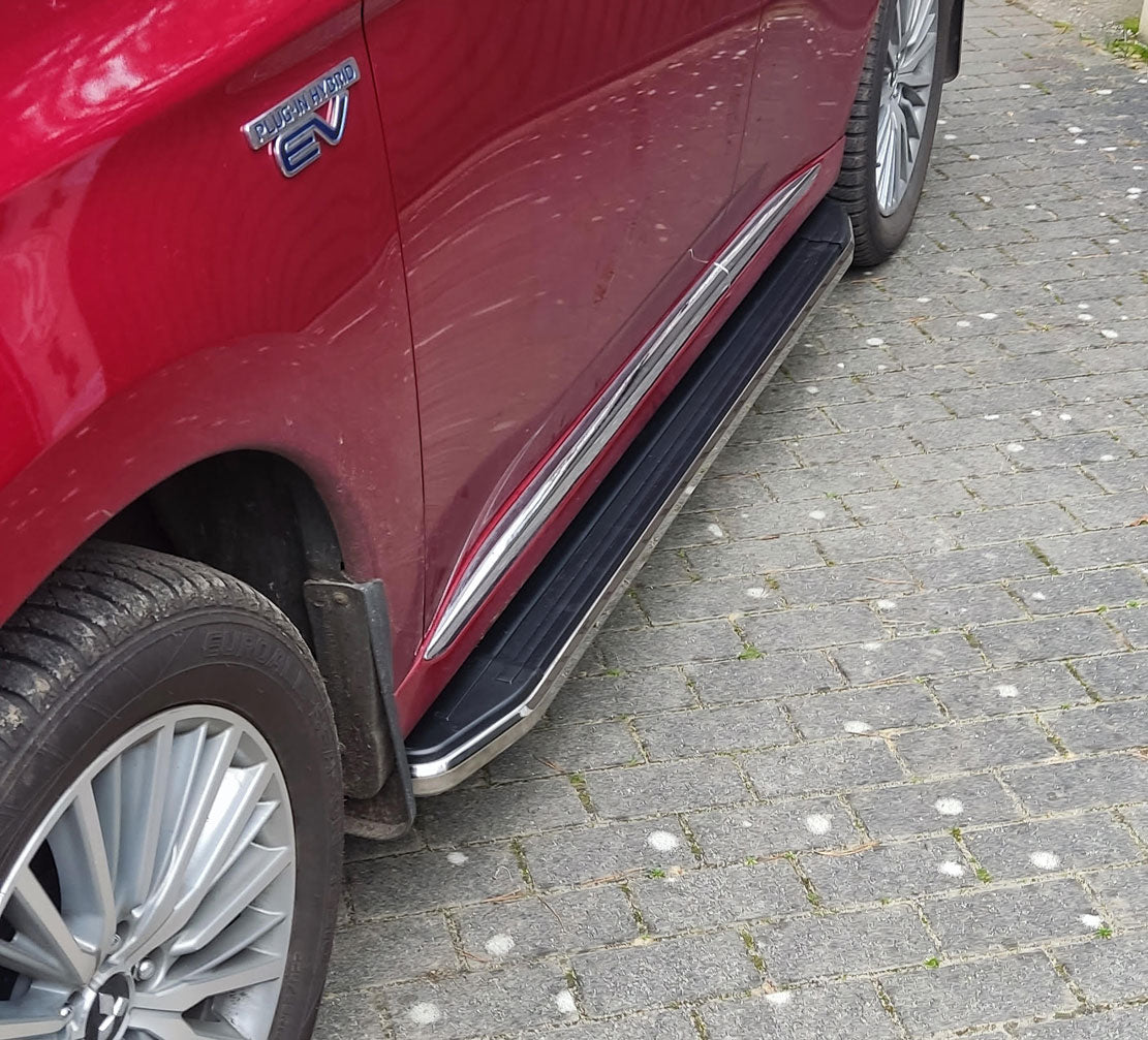 Mitsubishi Outlander PHEV Bj. 13-21 Trittbretter "Raptor" - Direct 4x4 Autozubehör
