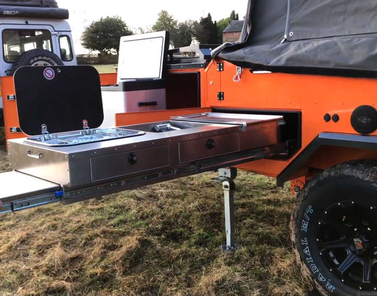 Offroad Wohnwagen "Goliath4x4" 2 Personen All Inklusive - Direct 4x4 Autozubehör