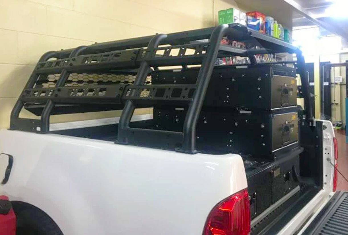 Universal Pick-Up Gepäckträger & Überrollbügel "Overland" - Direct 4x4 Autozubehör