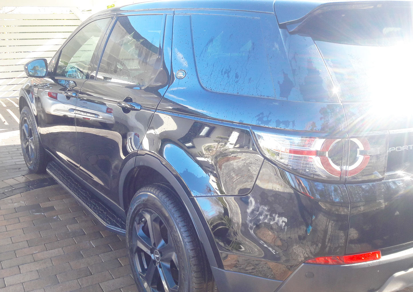 Land Rover Discovery Sport Bj. 15-19 Trittbretter "Raptor Schwarz" - Direct 4x4 Autozubehör