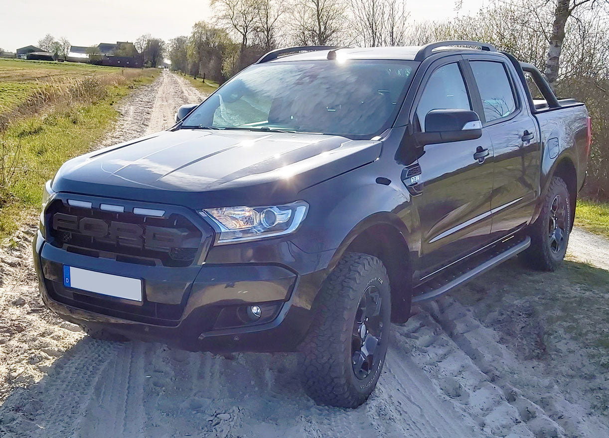 Ford Ranger Double Cab Bj. 12-15 Trittbretter "Shark" - Direct 4x4 Autozubehör