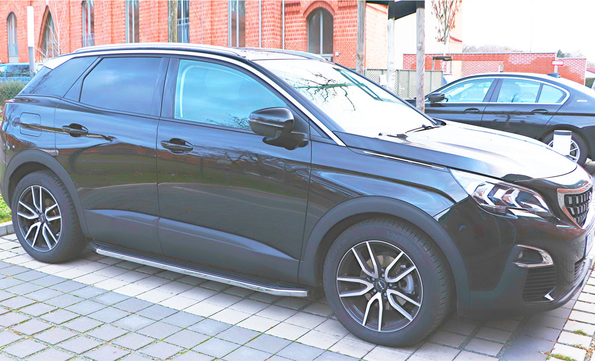 Peugeot 3008 ab Bj. 17 Trittbretter "Raptor" - Direct 4x4 Autozubehör