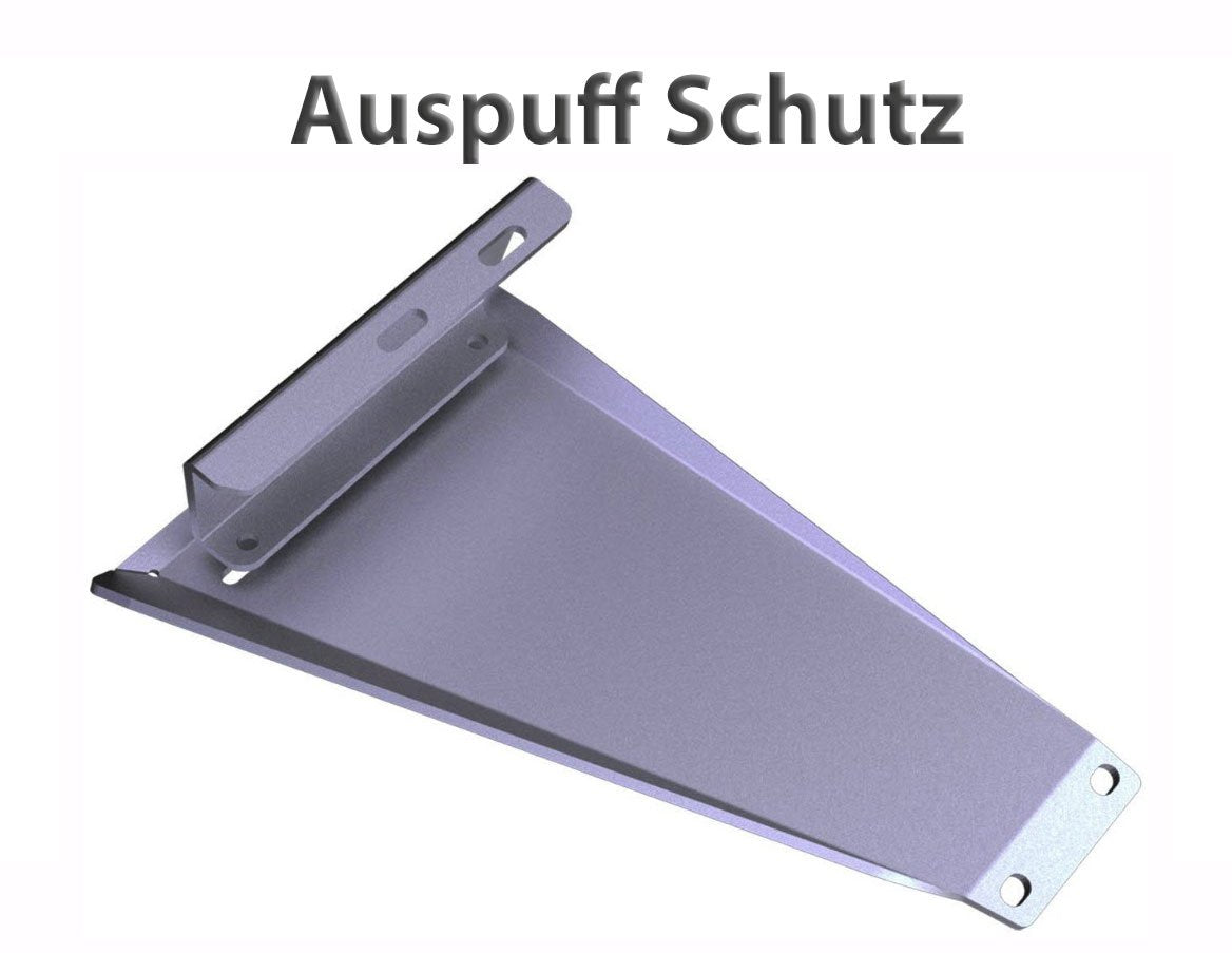 VW T5 Bj. 03-09 Komplett Set Aluminium Unterfahrschutz "ProTec" - Direct 4x4 Autozubehör