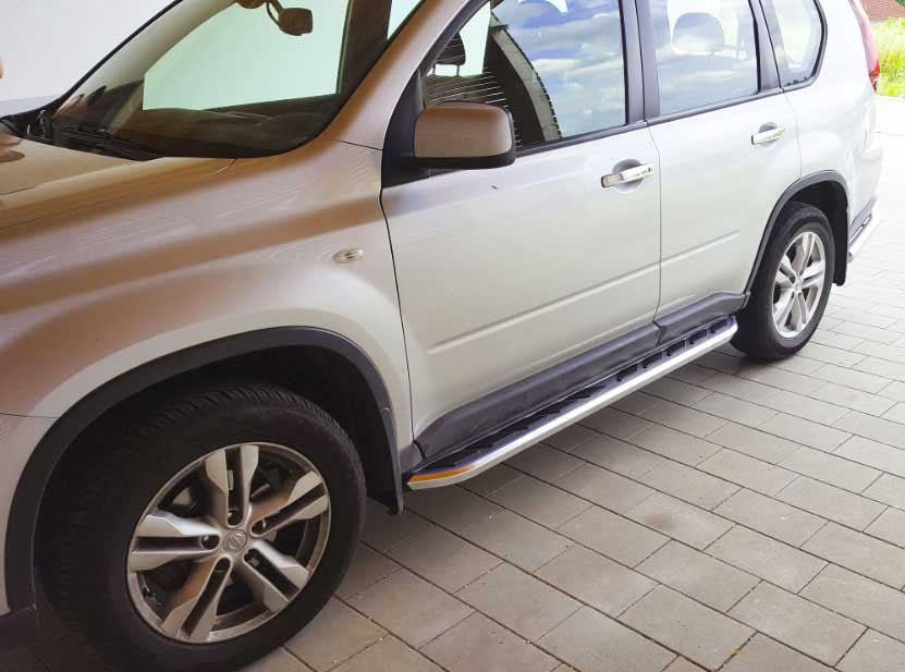 Nissan X-Trail Bj. 08-14 Trittbretter "Monsoon" - Direct 4x4 Autozubehör