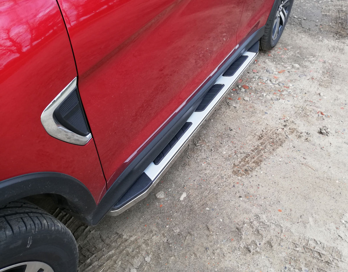 Mitsubishi ASX ab Bj. 10 Trittbretter "Suburban" - Direct 4x4 Autozubehör