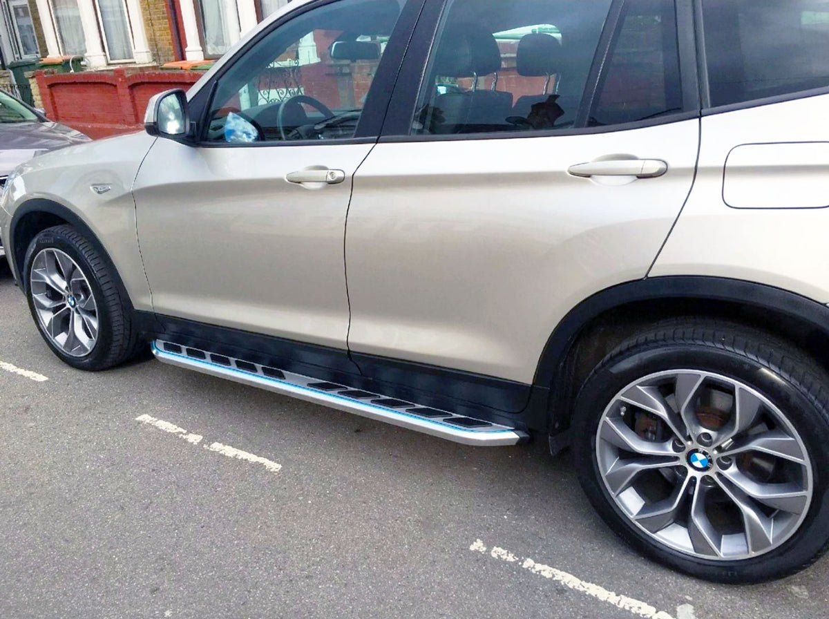 BMW X3 Bj. 10-17 (F25) Trittbretter "Monsoon" - Direct 4x4 Autozubehör