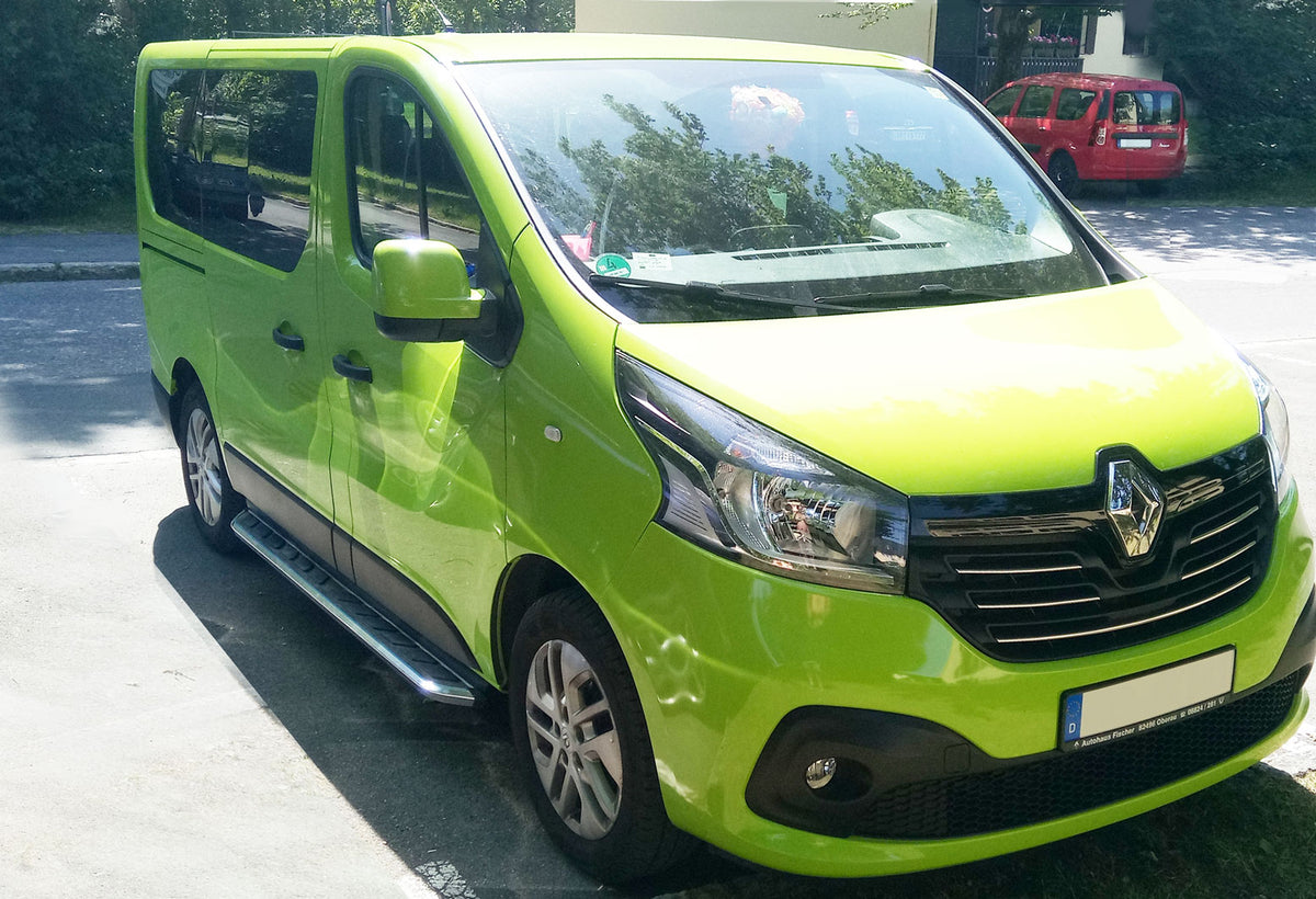 Renault Trafic KurzerRS ab Bj. 14 Trittbretter "Monsoon" - Direct 4x4 Autozubehör
