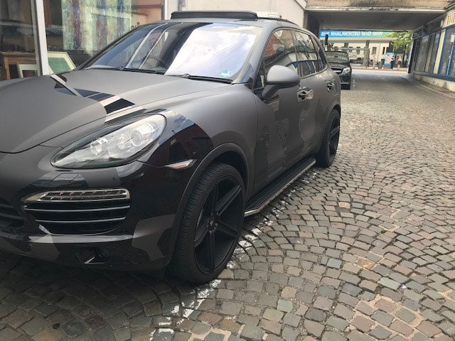 Porsche Cayenne Bj. 10-17 Trittbretter "Raptor" - Direct 4x4 Autozubehör