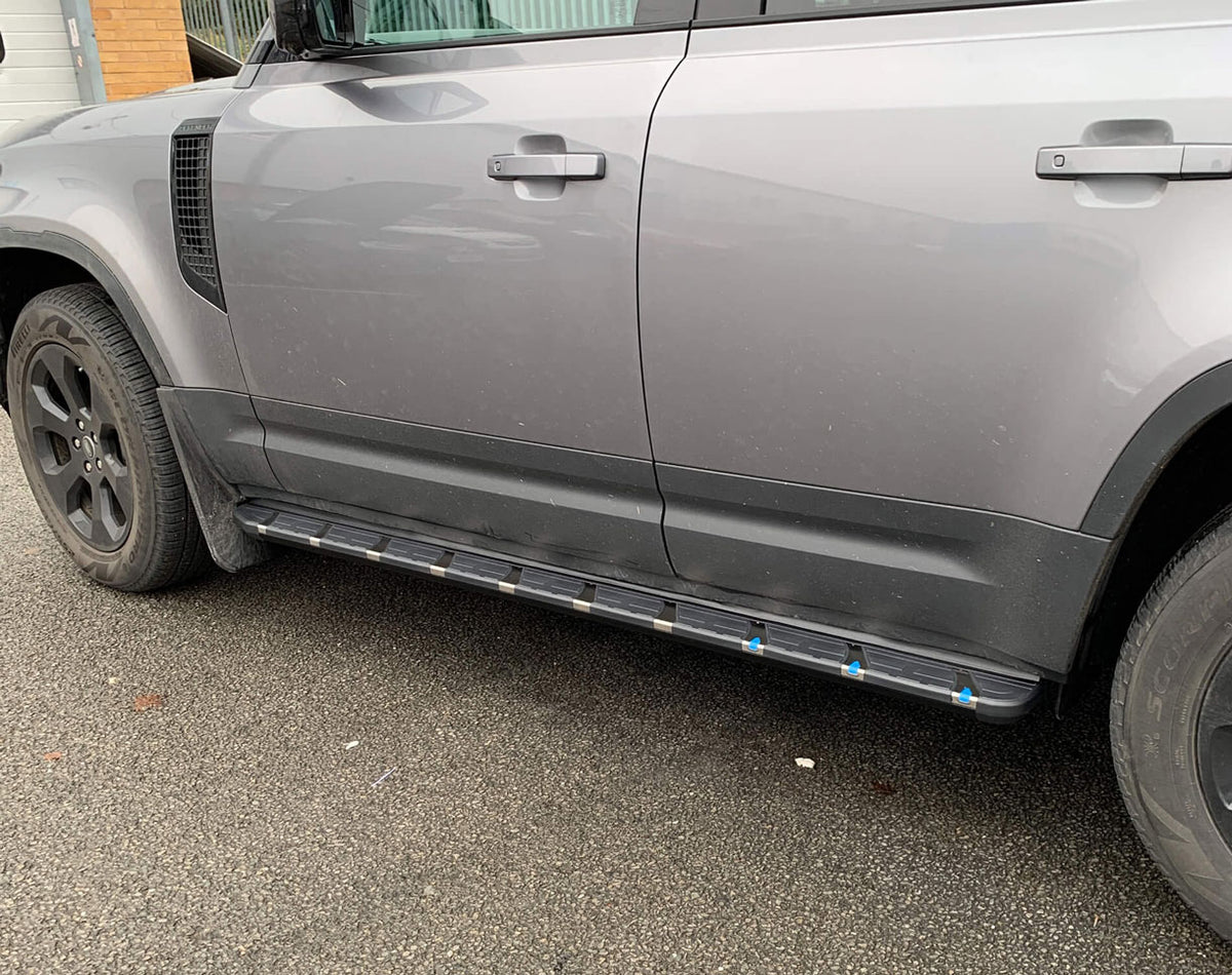 Land Rover Defender 110 ab Bj. 20 Trittbretter "Starlet" - Direct 4x4 Autozubehör