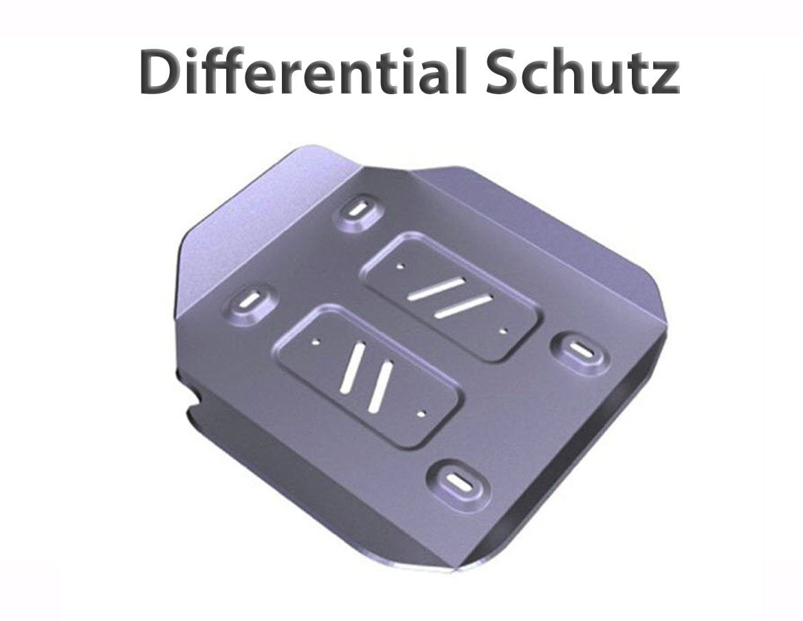 VW T5 Bj. 03-09 Komplett Set Aluminium Unterfahrschutz "ProTec" - Direct 4x4 Autozubehör