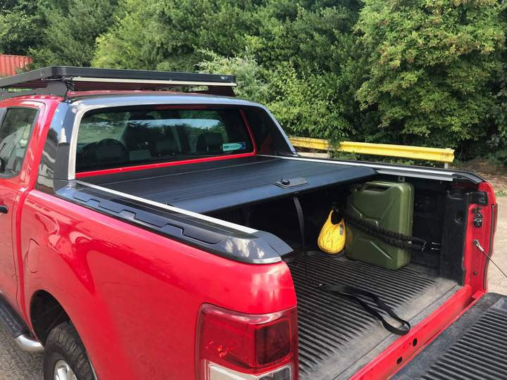 Ford Ranger Double Cab Bj. 12-15 Hardtop Abdeckung "Roll N Lock" - Direct 4x4 Autozubehör