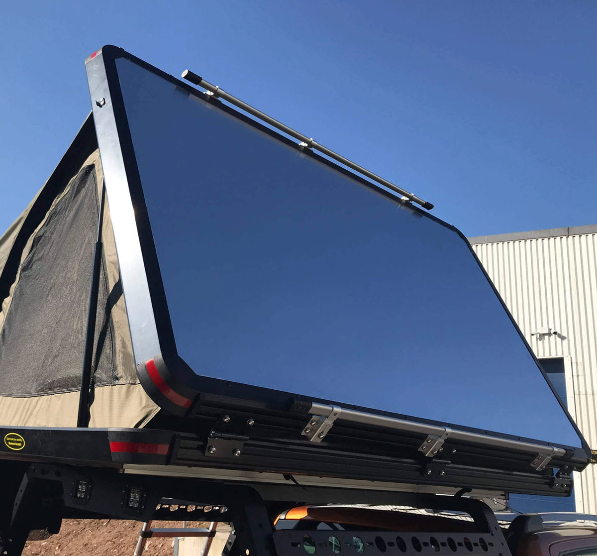 Dachzelt 2 Personen Schalenzelt "Adventure" 225cm x 135cm - Direct 4x4 Autozubehör