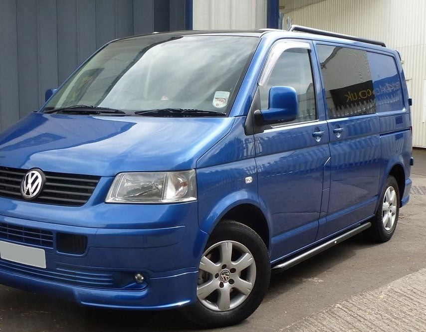 VW T5 Bj. 09-15 Kurzer RS Schwarze Dachreling "OE Style" - Direct 4x4 Autozubehör