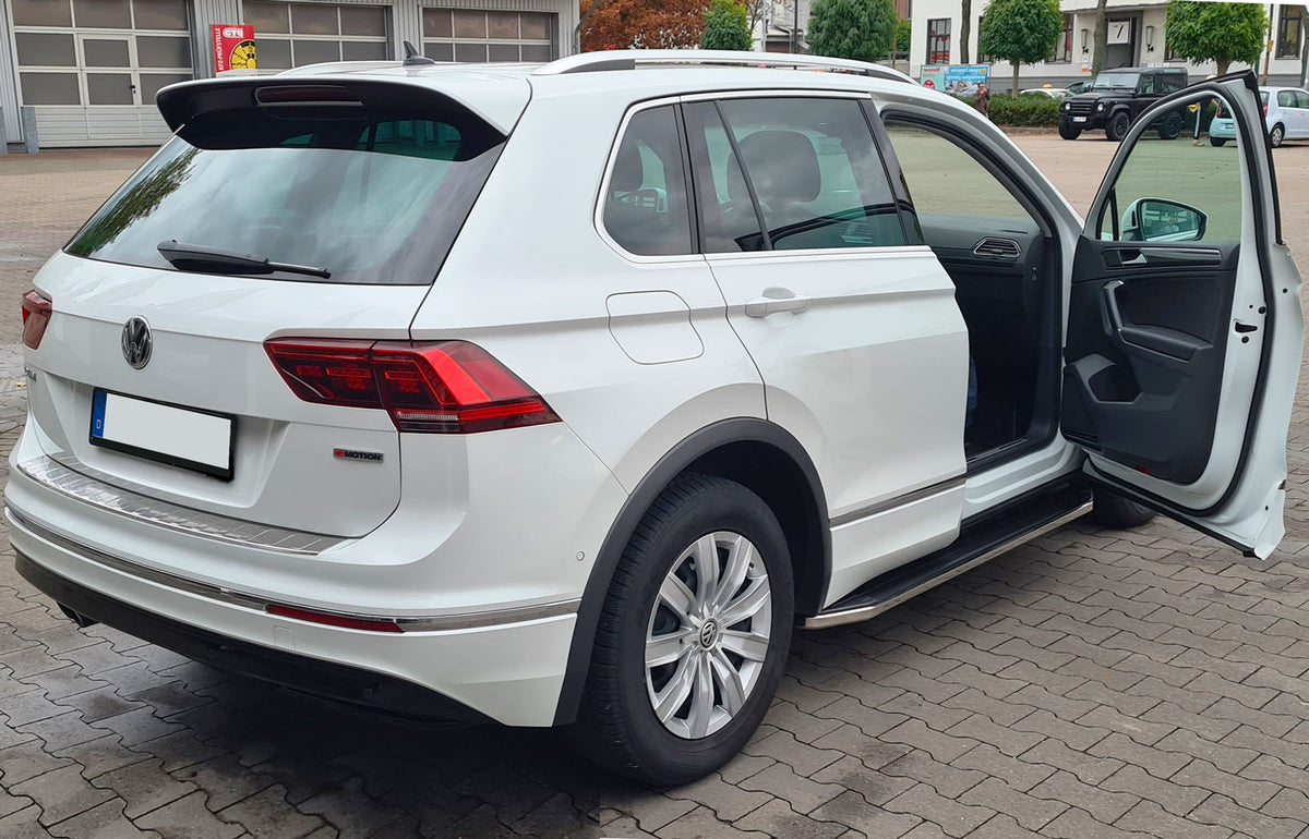 VW Tiguan ab Bj. 16 Trittbretter "Raptor" - Direct 4x4 Autozubehör