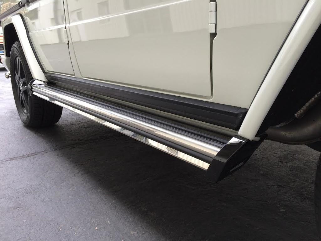 Mercedes G-Klasse Edelstahl Trittbretter "OE Style" - Direct 4x4 Autozubehör