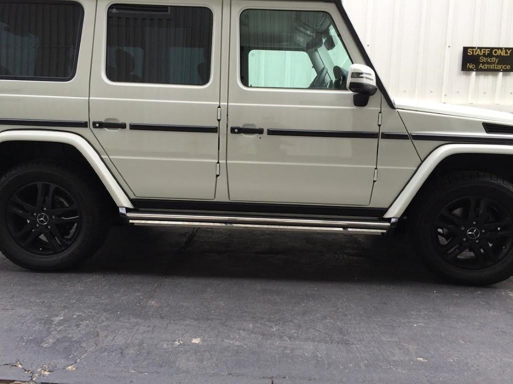 Mercedes G-Klasse Edelstahl Trittbretter "OE Style" - Direct 4x4 Autozubehör