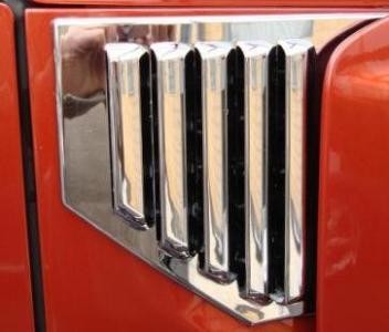 Hummer H2 2002 - 2006 Chromed Vent Covers - Direct 4x4 Autozubehör